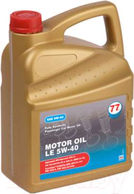 SAE 5W-40 77 lubricants MOTOR OIL LE