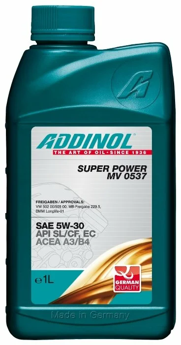 SAE 5W-30 ADDINOL SUPER POWER MV0537FD