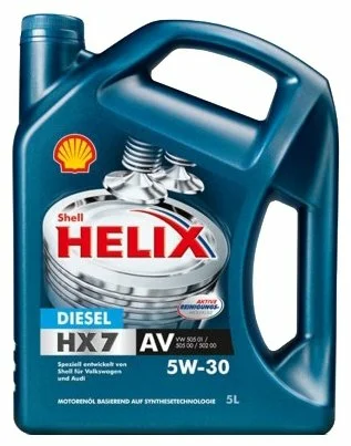 SAE 5W-30 Shell Helix Diesel HX7 AV